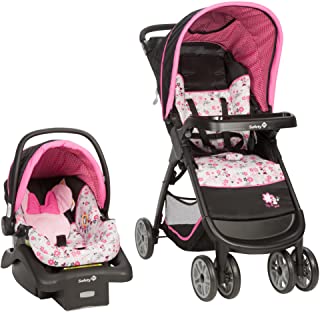 Photo 1 of Disney Baby Minnie Mouse Amble Quad Travel System Stroller with Onboard 22 LT Infant Car Seat