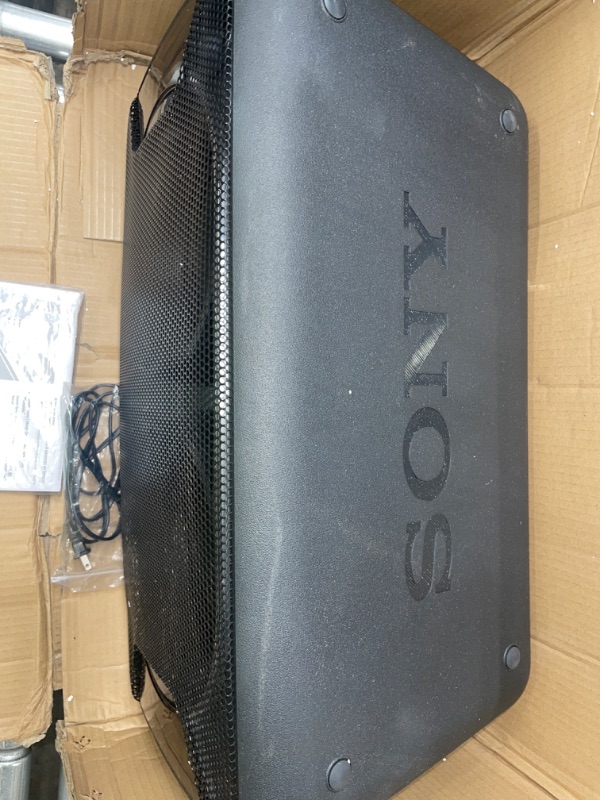 Photo 3 of NOT WORKING** Sony - High Power XB90 Portable Bluetooth Speaker - Black
