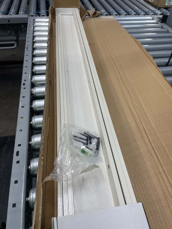 Photo 1 of 48" INCH FLOATING WHITE SHELVES 3 PCK