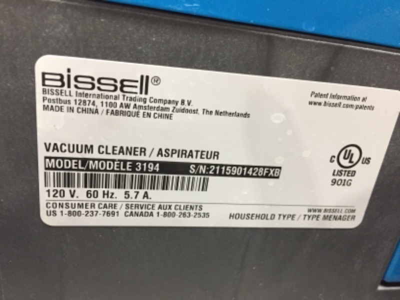 Photo 6 of **tested and functions, very dirty, missing cleaners** BISSELL® SpotClean Pro™ Portable Carpet Cleaner, 3194
