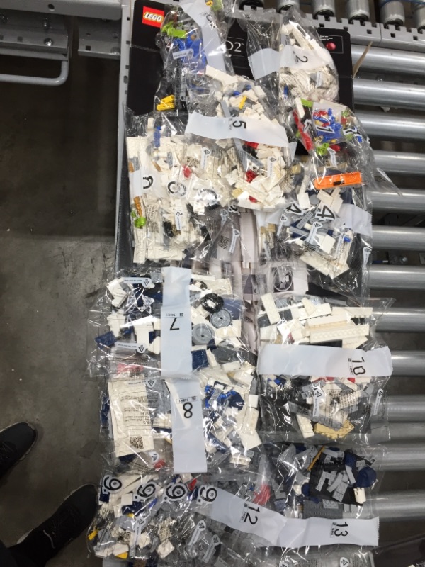 Photo 3 of **missing number 1 bag**LEGO Star Wars R2-D2 75308 Collectible Building Toy, New 2021 (2,314 Pieces)
