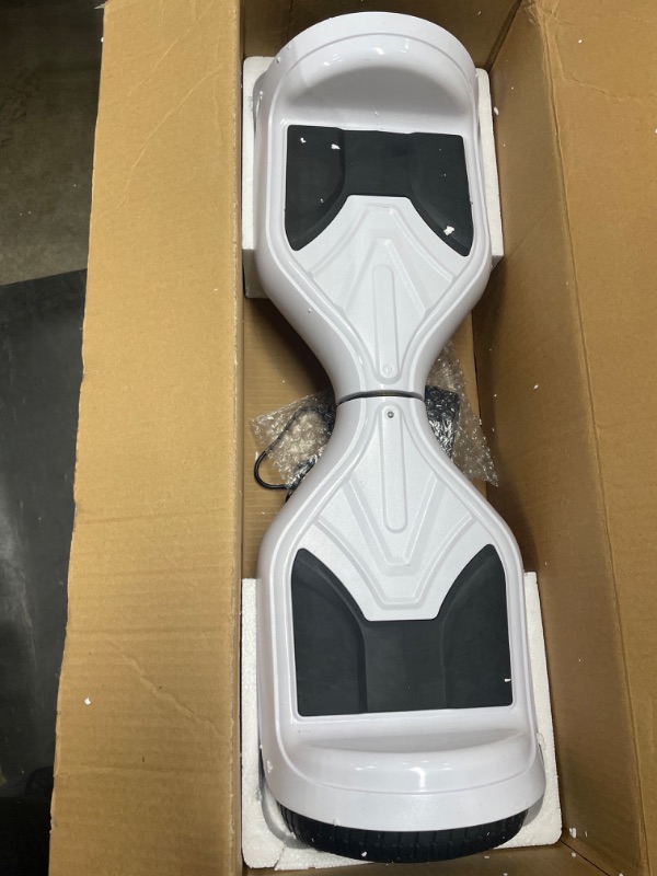 Photo 2 of jolege Electric Hoverboard, Long Lasting Battery, 6.5" Hover Boards - Self Balancing Scooter for Kids
goes in only one direction