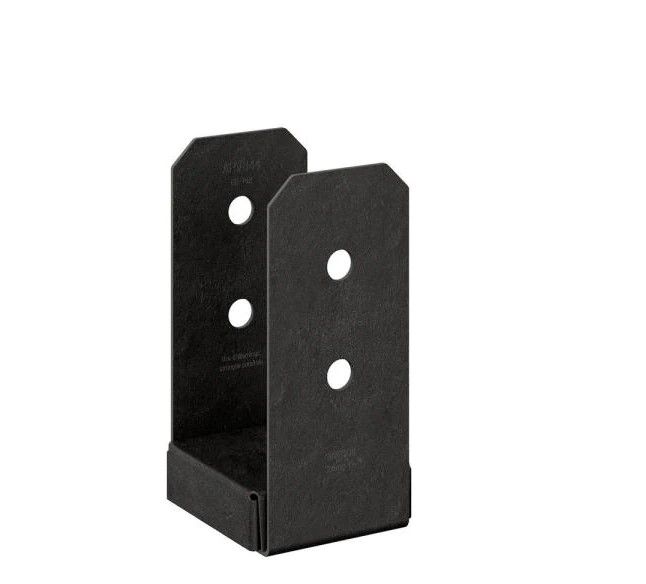 Photo 1 of 
Simpson Strong-Tie
Outdoor Accents Avant Collection ZMAX, Black Powder-Coated Post Base for 4x4 Nominal - 2 pack