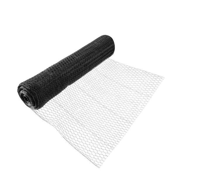 Photo 1 of 
Fencer Wire
4 ft. x 150 ft. 20-Gauge Black PVC Coated Poultry Netting with 1 in. Mesh