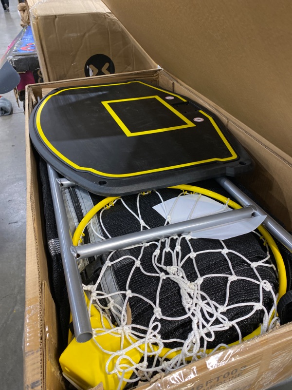 Photo 2 of **INCOMPLETE*** BOX 3 OF 3**1000 LBS 16FT Trampoline with Safety Enclosure Net, Fitness