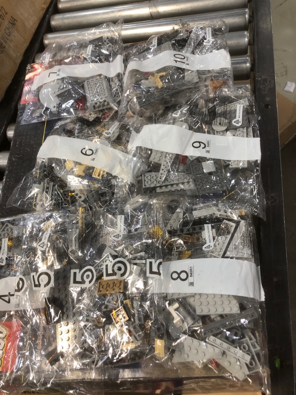 Photo 6 of BOX IS DAMAGED**LEGOS ARE MISSING**NOT COMPLETE**
LEGO Star Wars: The Rise of Skywalker Millennium Falcon 75257 Starship Model Building Kit and Minifigures (1,351 Pieces) 7 COMPLETE BAGS TOTAL**
