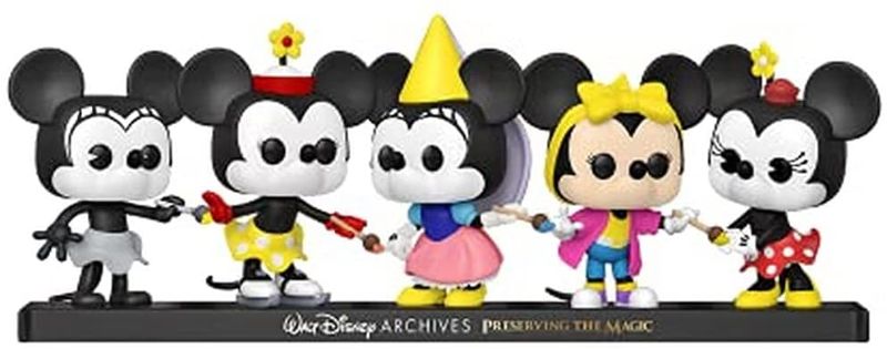 Photo 1 of Funko Pop! Disney: Minnie Mouse 5 Pack, Amazon Exclusive