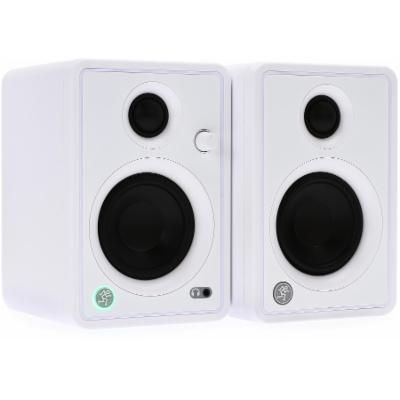 Photo 1 of Mackie CR3-XBT 3" Creative Reference Multimedia Monitors, Bluetooth, White, Pair