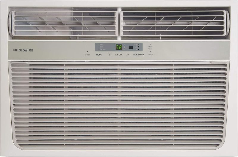 Photo 1 of FRIGIDAIRE FFRH11L2R1 11,000 BTU 115V Heat/Cool Window Air Conditioner with Remote Control, White