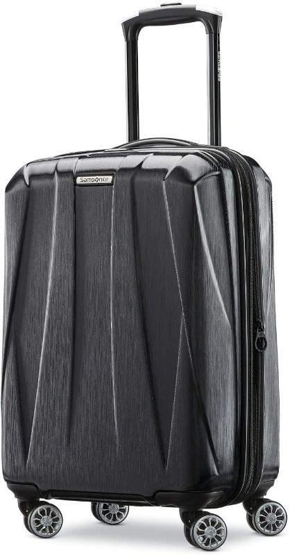 Photo 1 of Samsonite Centric 2 Hardside Expandable Luggage with Spinner Wheels, Black, Carry-On 20-Inch