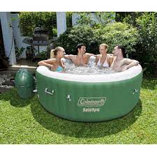 Photo 1 of ***PARTS ONLY*** Coleman SaluSpa 6 Person Inflatable Outdoor Spa Jacuzzi Bubble Massage Hot Tub
