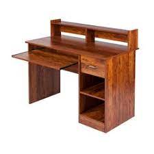 Photo 1 of ***MISSING COMPONENTS***Techni Mobili Complete Computer Workstation Desk with Storage, Mahogany