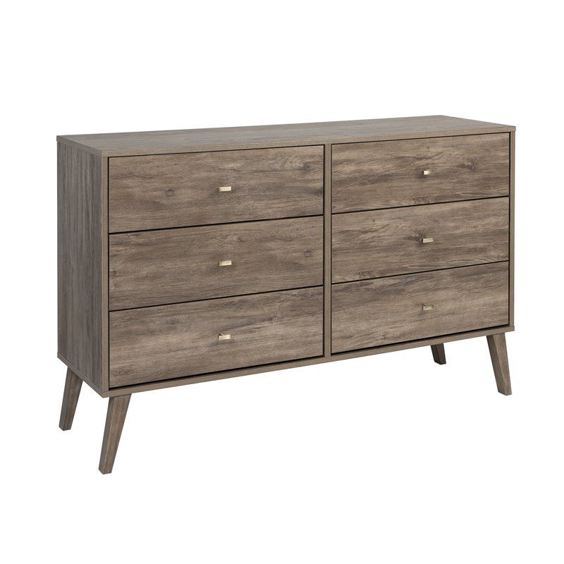 Photo 1 of ***HARDWARE LOOSE IN BOX*** Milo Collection DDBR-1406-1 6-Drawer Dresser Drifted
