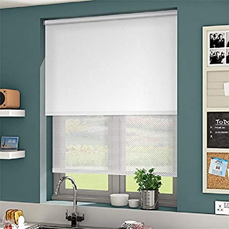 Photo 1 of ***SIMILAR TO PHOTO, SMALL BEND*** 92 INCH PULL DOWN ROLLER SHADES