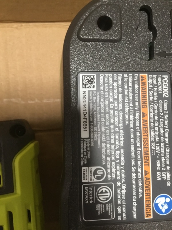 Photo 5 of RYOBI
ONE+ 18V Cordless 1/4 in. Impact Driver Kit with (1) 1.5 Ah Battery and Charger