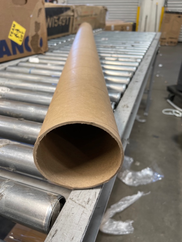 Photo 2 of ***STOCK PHOTO FOR REFERENCE, PACK OF 7***4 INCH DIAMETER 61 INCH LONG CARDBOARD TUBE 