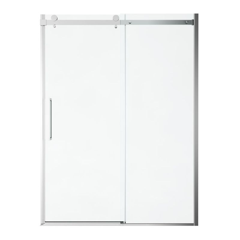 Photo 1 of ***MISSING ALL THE HARDWARE**
 American Standard Passage 60 in. X 72 in. Frameless Sliding Shower Door in Clear Glass
