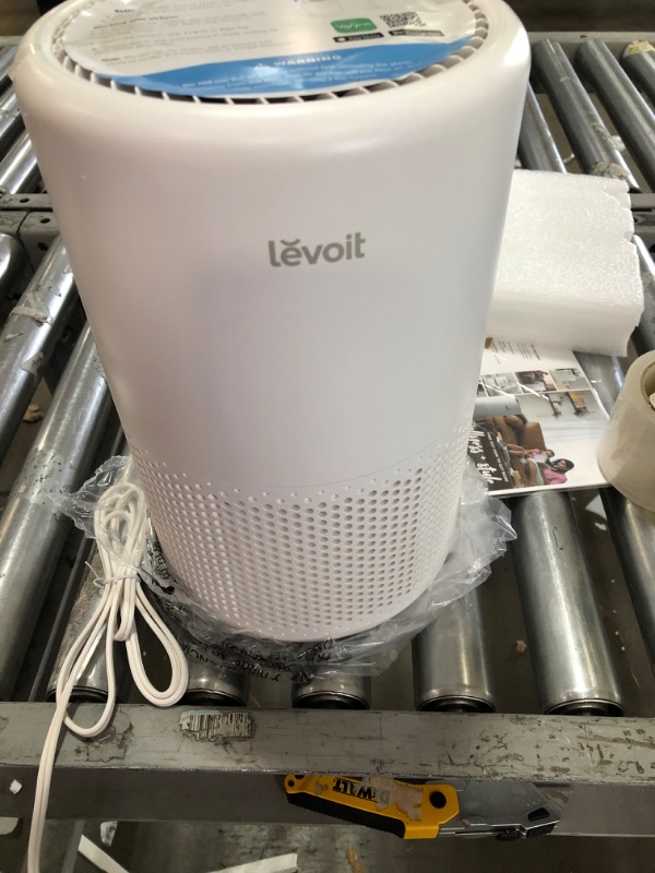 Photo 2 of LEVOIT Air Purifier for Home Large Room, White & Air Purifiers for Home, Smart WiFi Alexa Control, H13 True HEPA Filter for Allergies, Pets, Smoke, Dust, Pollen, Ozone Free, White
