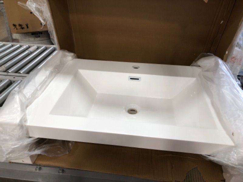 Photo 1 of ***SINK ONLY***
Moreno Bath Moreno Bohemia 30-in Natural Oak Single Sink 