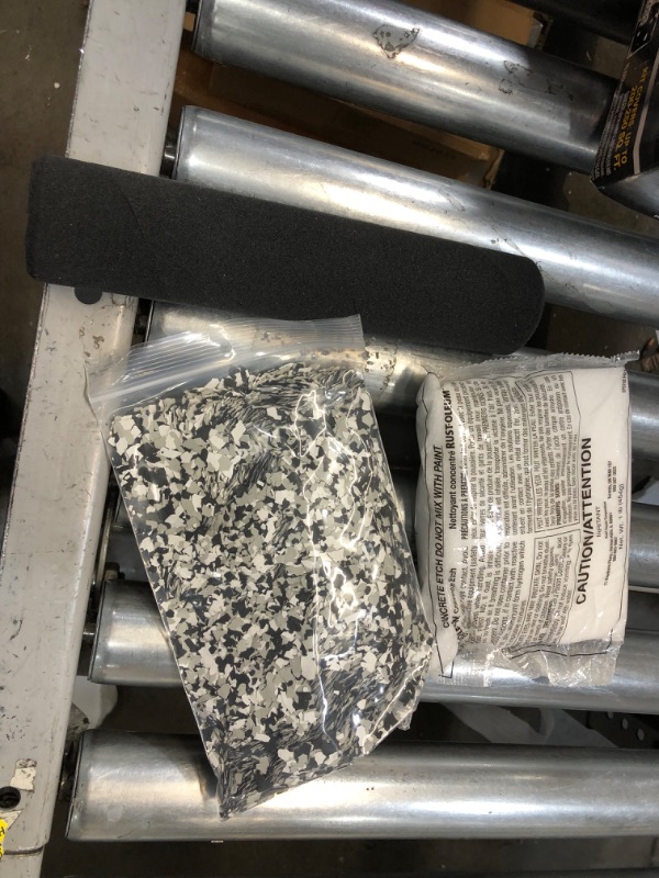 Photo 4 of  Black Polycuramine 1 Car Garage Floor Kit
