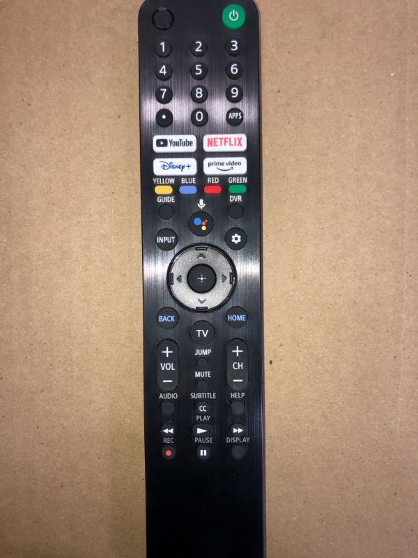 Photo 2 of Voice Remote Control FCC ID: MG3-TX520U RMF-TX520U Compatible with Sony TV Models 
batteries are not included 