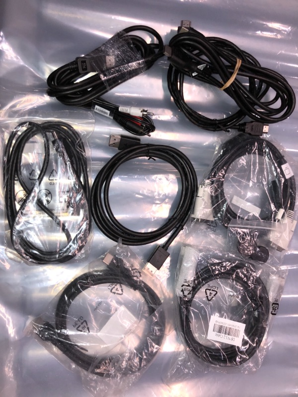 Photo 1 of SOLD AS IS !! bundle of assorted display cables  -NO RETURNS 
