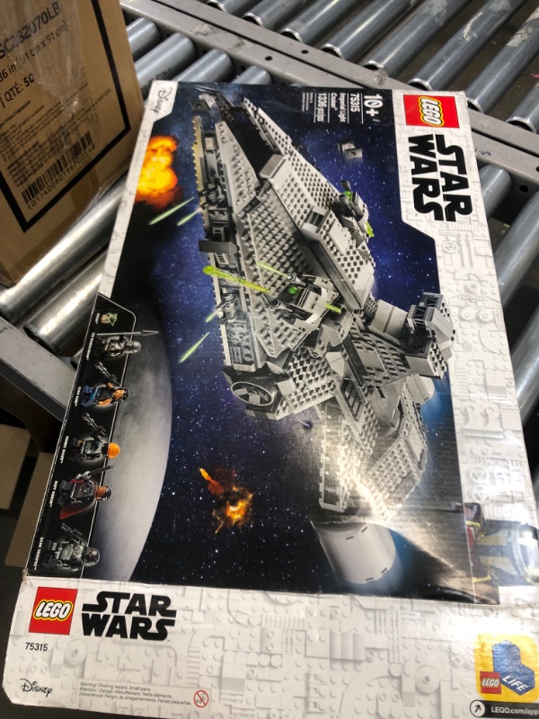 Photo 2 of **INCOMPLETE**
LEGO Star Wars: The Mandalorian Imperial Light Cruiser 75315 Awesome Toy Building Kit for Kids, Featuring 5 Minifigures
