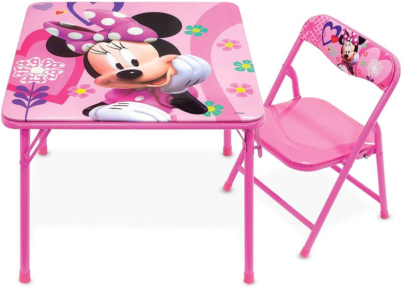 Photo 1 of **INCOMPLETE***
Minnie Mouse Table, Happy Helpers Jr. Activity Table Set with 1 Chair, Minnie Happy Helpers
