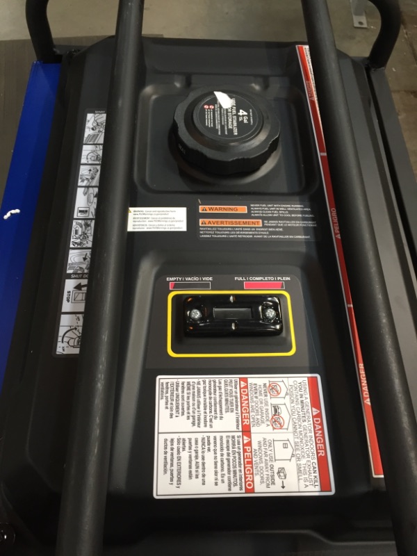 Photo 2 of Westinghouse WGen3600v Portable Generator - 3600 Rated Watts & 4650 Peak Watts - Gas Powered - CARB Compliant
