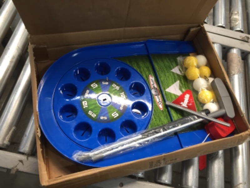 Photo 2 of Franklin Sports Mini Putt Golf Game for Kids - Spin n' Putt Electronic Putting Game - Indoor Mini Golf for Kids + Toddlers - Putter + Balls Included
