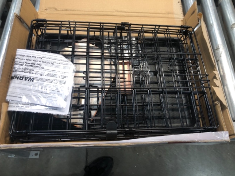 Photo 1 of MidWest Double Door iCrate Metal Dog Crate, 18"