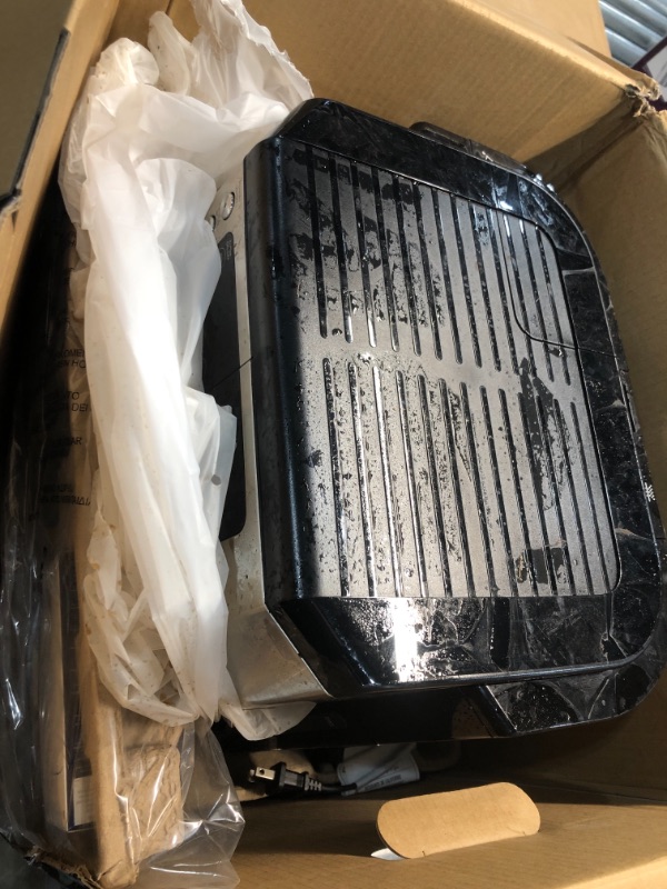 Photo 1 of PARTS ONLY SOLD AS IS NO RETURN De'Longhi All-in-One Combination Coffee Maker & Espresso Machine + Advanced Adjustable Milk Frother for Cappuccino & Latte + Glass Coffee Pot 10-Cup,
