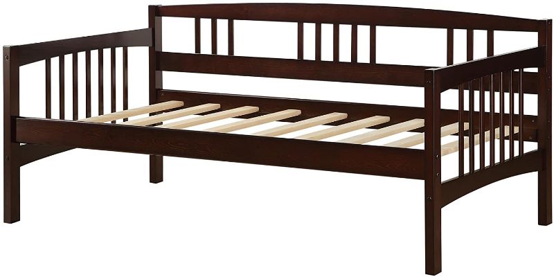 Photo 1 of Dorel Living Kayden Daybed Solid Wood, Twin, Espresso
