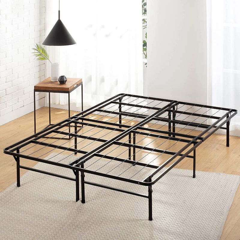 Photo 1 of 
ZINUS SmartBase Heavy Duty Mattress Foundation / 14 Inch Metal Platform Bed Frame / No Box Spring Needed / Sturdy Steel Frame / Underbed Storage, Full
