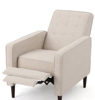 Photo 1 of **NOT EXACT AS REFERENCE PHOTO UT SIMILAR** NOBLE HOUSE HOME RECLINING CHAIR, BEIGE **UNKNOWN EXACT MODEL**