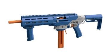 Photo 1 of **NOT TESTED ** GameFace AirSoft Havoc Prime Blaster, Blue
