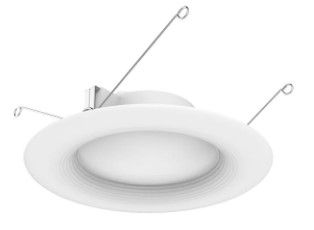 Photo 1 of 5/6 in. 2700K White Integrated LED Recessed Trim CEC-T20 (4-Pack)
