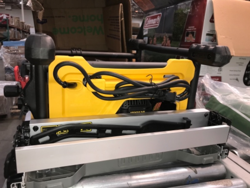 Photo 6 of 15 Amp Corded 8-1/4 in. Compact Jobsite Tablesaw
