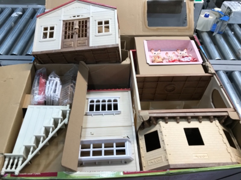 Photo 2 of Calico Critters Red Roof Grand Mansion Gift Set
