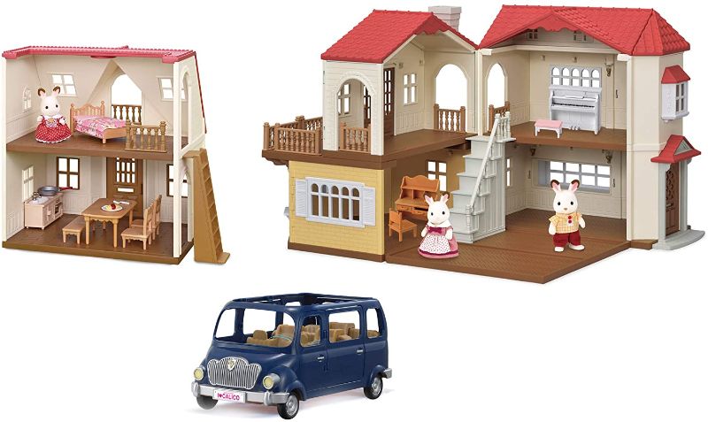 Photo 1 of Calico Critters Red Roof Grand Mansion Gift Set
