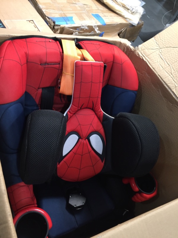 Photo 2 of KidsEmbrace 2-in-1 Harness Booster Car Seat, Marvel Spider-Man , Black
