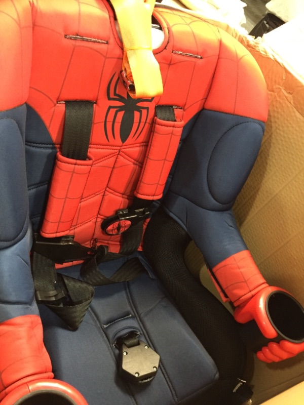 Photo 3 of KidsEmbrace 2-in-1 Harness Booster Car Seat, Marvel Spider-Man , Black
