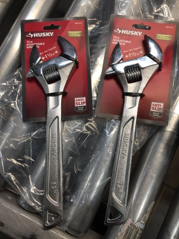 Photo 2 of 12 in. Adjustable Wrench
PACK OF 2 