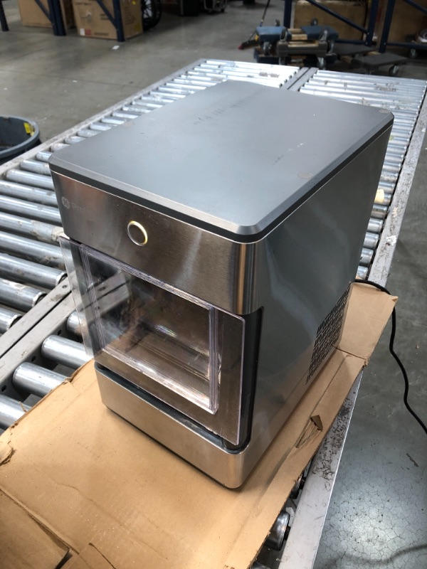 Photo 4 of ***PARTS ONLY***  GE Profile Opal | Countertop Nugget Ice Maker | Portable Ice Machine Complete with Bluetooth Connectivity | Smart Home Kitchen Essentials | Stainless Steel Finish | Up to 24 lbs. of Ice Per Day
