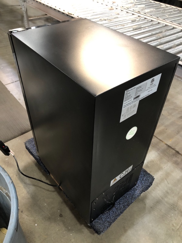 Photo 4 of ***PARTS ONLY*** Newair 15" Wine Cooler Refrigerator | 29 Bottle Capacity | Fridge Built-in Or Free Standing | Dual Zone Wine Fridge & NBC096BS00 Beverage Fridge, 96 Can, Black L: 22" x W: 15" x H: 33"
