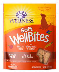 Photo 1 of 8ct Wellness Moist Tasty Turkey Duck Bites - 6 Oz  exp 2/22/22