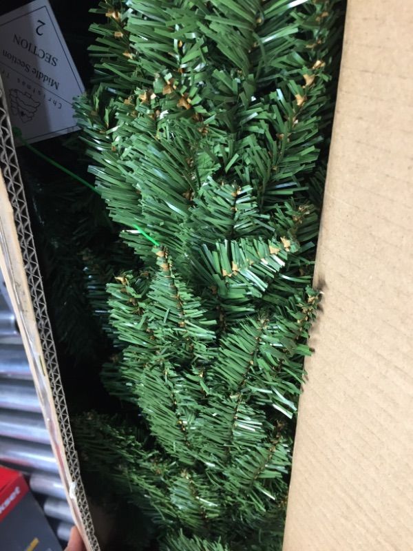 Photo 2 of 5 Ft UnLit Premium Artificial Christmas Tree, Easy Assembl