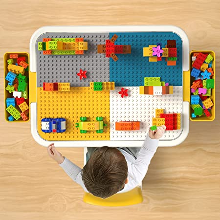 Photo 1 of burgkidz Kids 6-in-1 Multi Activity Table Set 