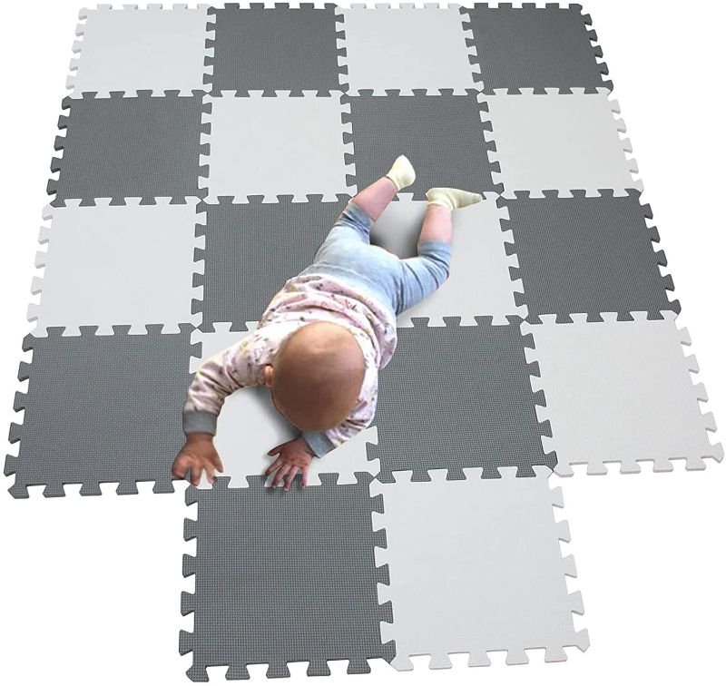 Photo 1 of **HEAVY USE** MQIAOHAM baby puzzle mat baby playmat plastic mats for floor shape square play gym toys jigsaw board foam tiles cushions soft interlocking exercise mats...
