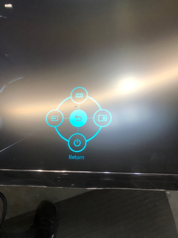 Photo 2 of SCEEN DAMAGED***SAMSUNG 49-inch Odyssey G9 Gaming Monitor | QHD, 240hz, 1000R Curved, QLED, NVIDIA G-SYNC & FreeSync | LC49G95TSSNXZA Model
